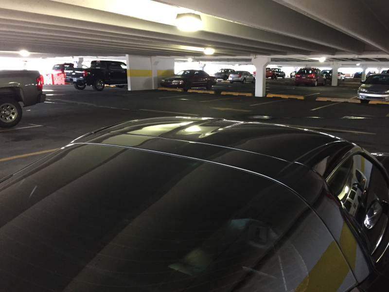 Illustration for article titled Spotted in the parking garage